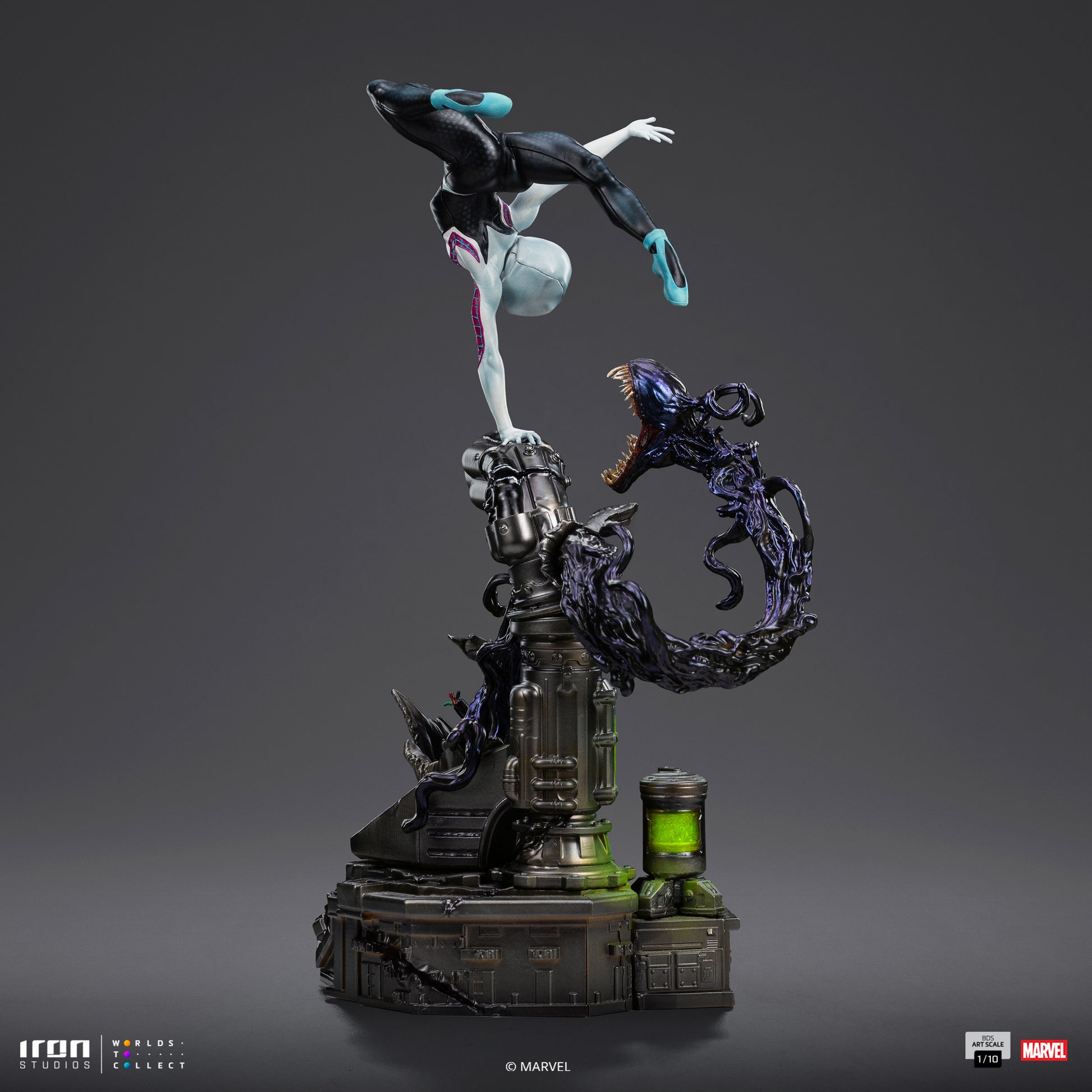Ghost Spiderman Marvel Statue 1/10 (Spiderman Villains) - Collectiblix