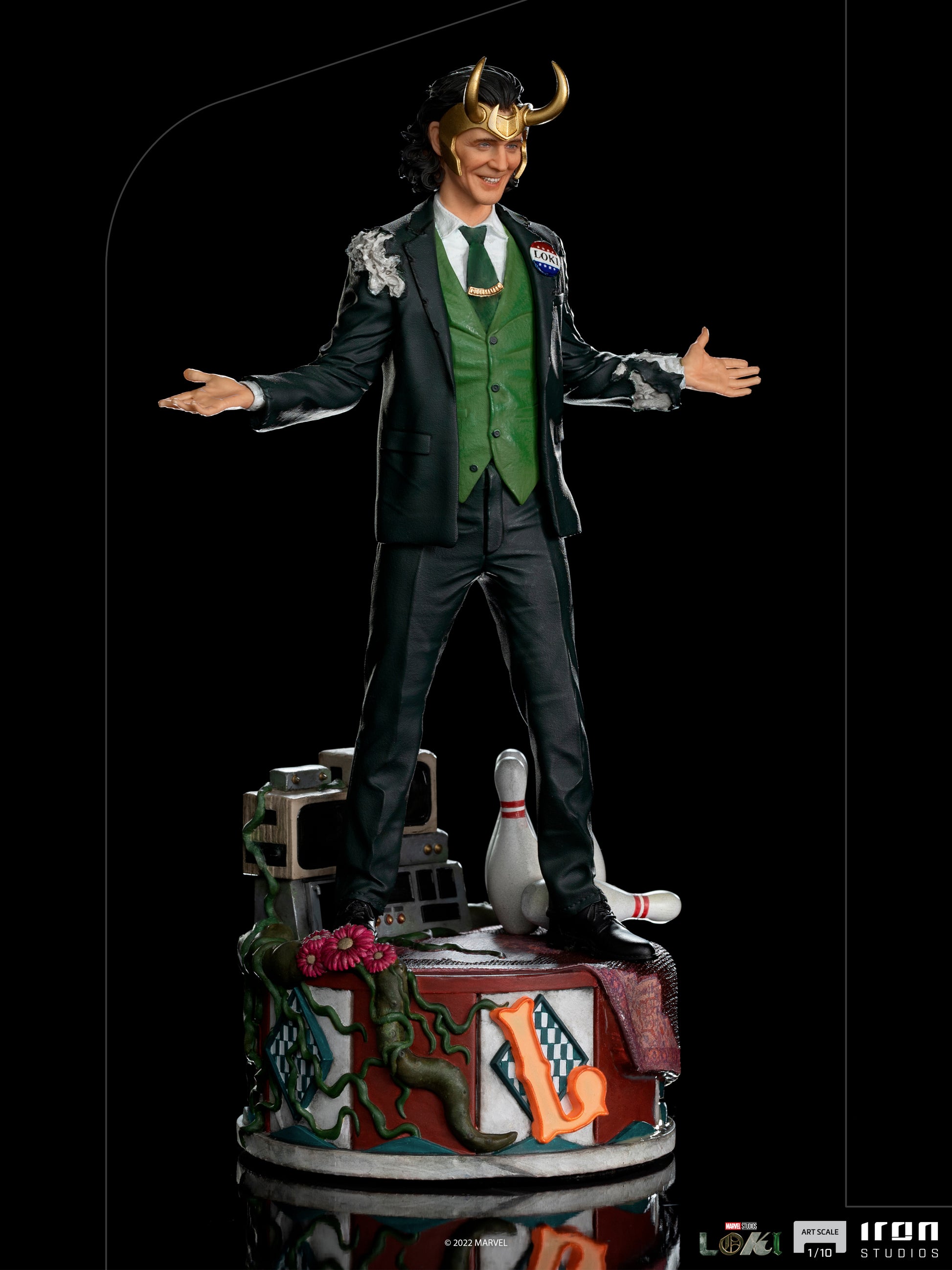 Loki Marvel Statue 1/10 (President) - Collectiblix