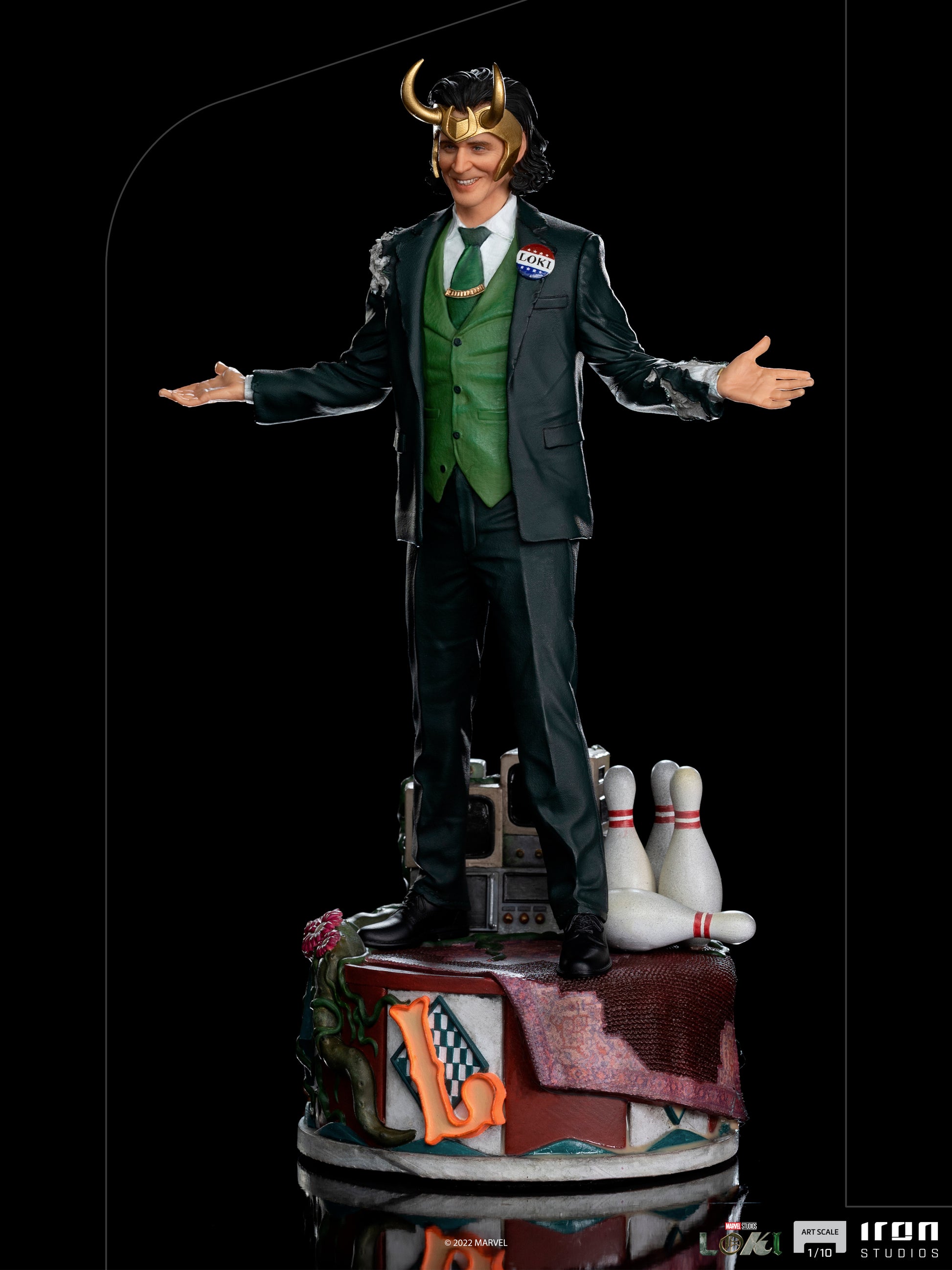 Loki Marvel Statue 1/10 (President) - Collectiblix