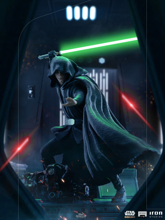 Luke Skywalker Combat Version Statue 1/10 (The Mandalorian) - Collectiblix