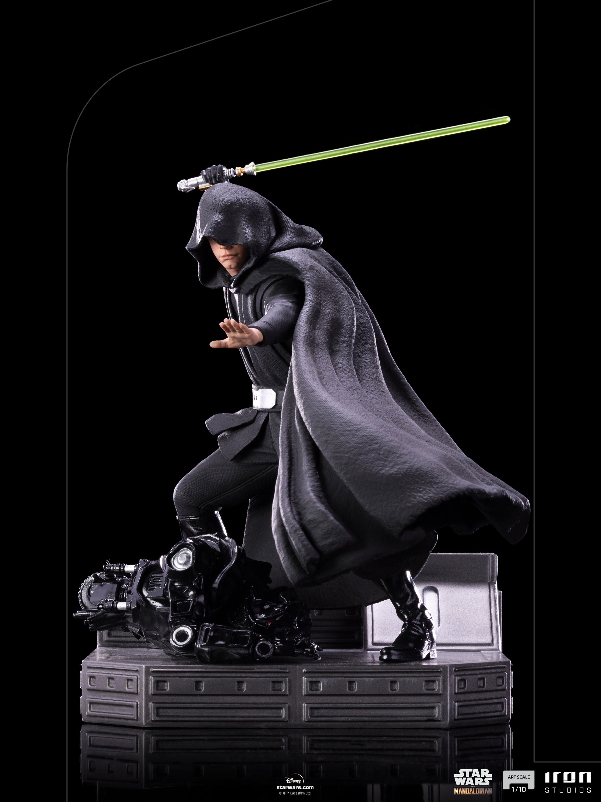 Luke Skywalker Combat Version Statue 1/10 (The Mandalorian) - Collectiblix