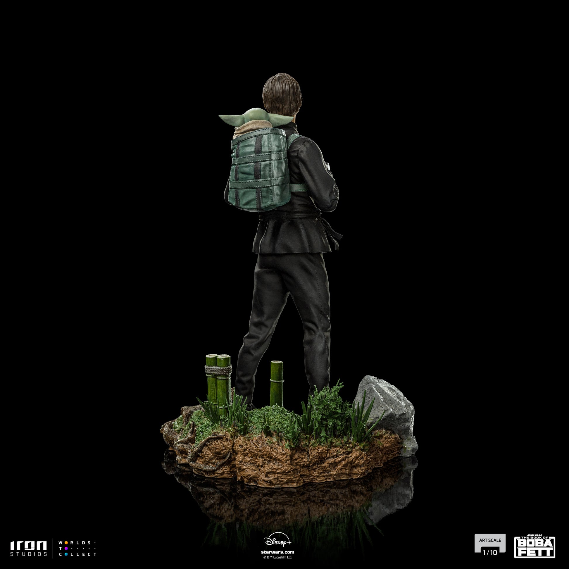 Luke Skywalker & Grogu Statue 1/10 (Book of Boba Fett) - Collectiblix