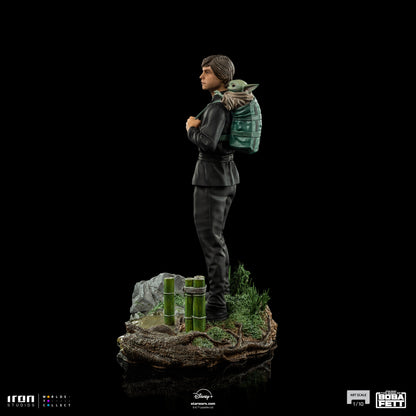 Luke Skywalker & Grogu Statue 1/10 (Book of Boba Fett) - Collectiblix