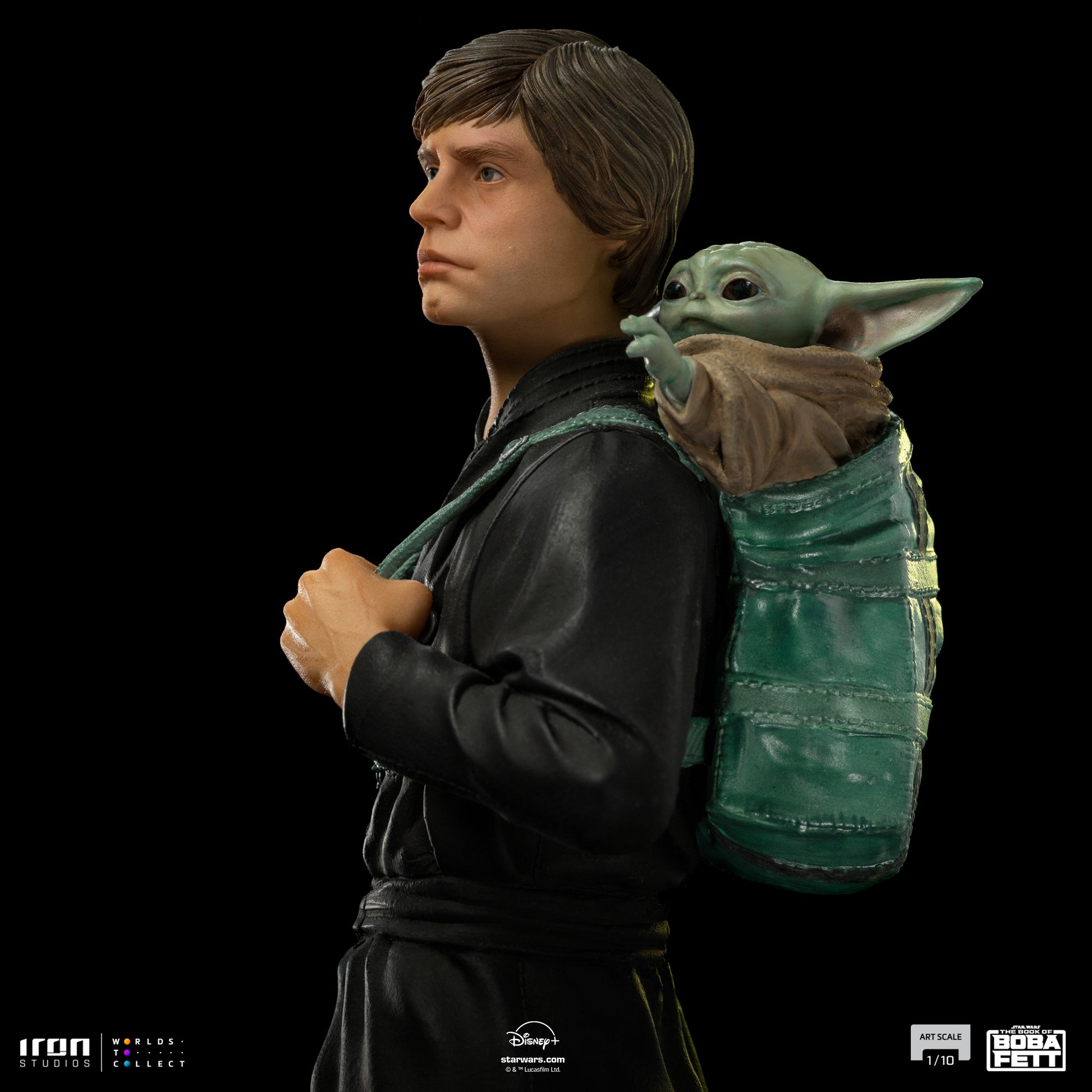 Luke Skywalker & Grogu Statue 1/10 (Book of Boba Fett) - Collectiblix