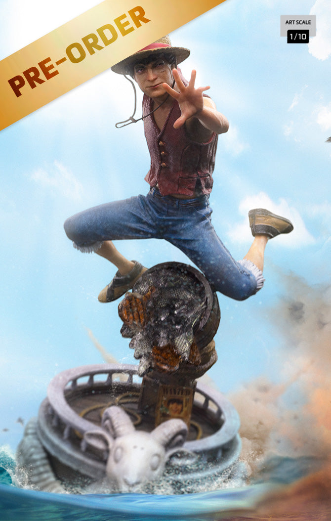 Monkey D. Ruffy Statue 1/10 (One Piece Netflix Version) - Collectiblix