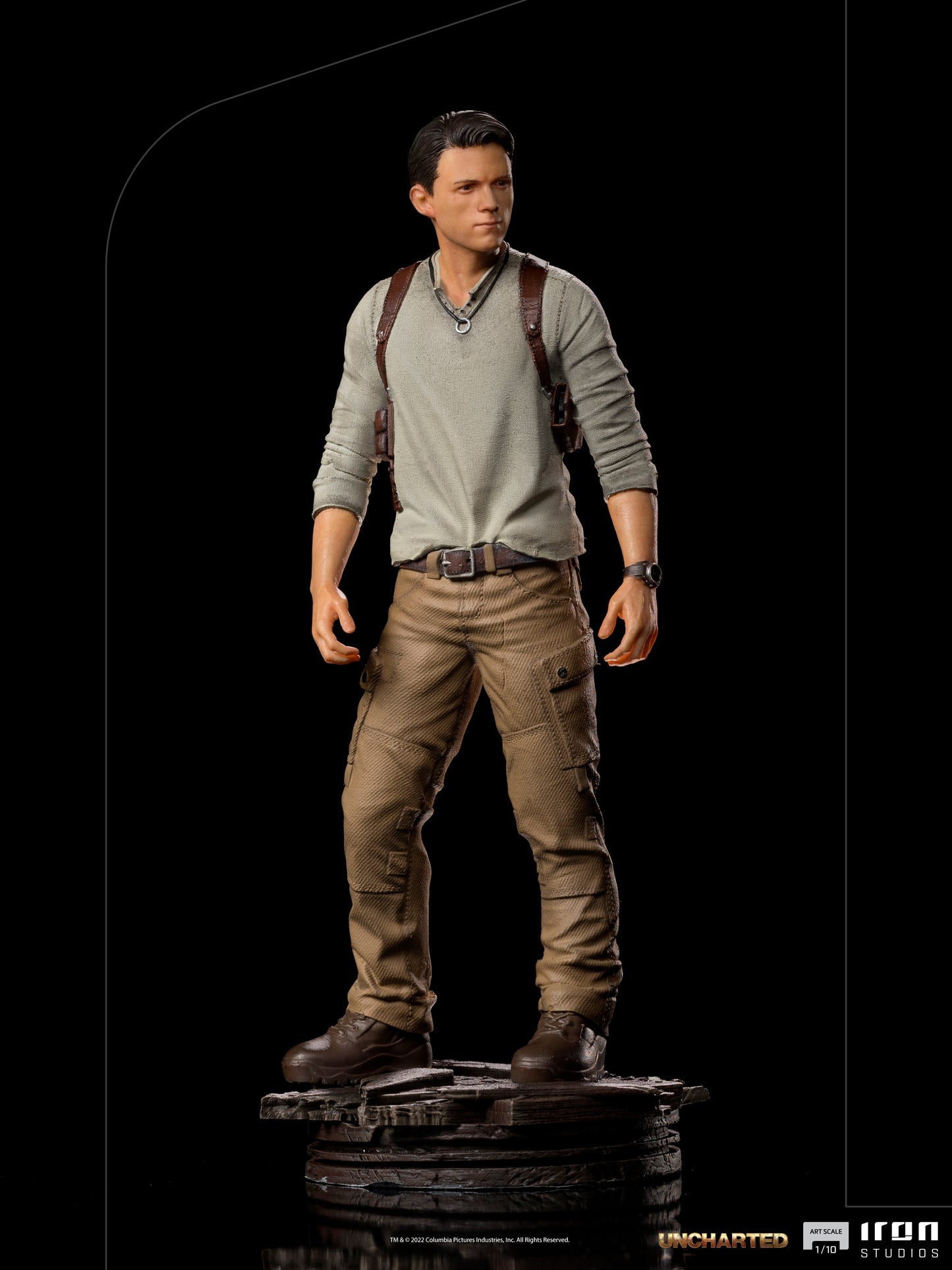 Nathan Drake Statue 1/10 (Uncharted Movie) - Collectiblix