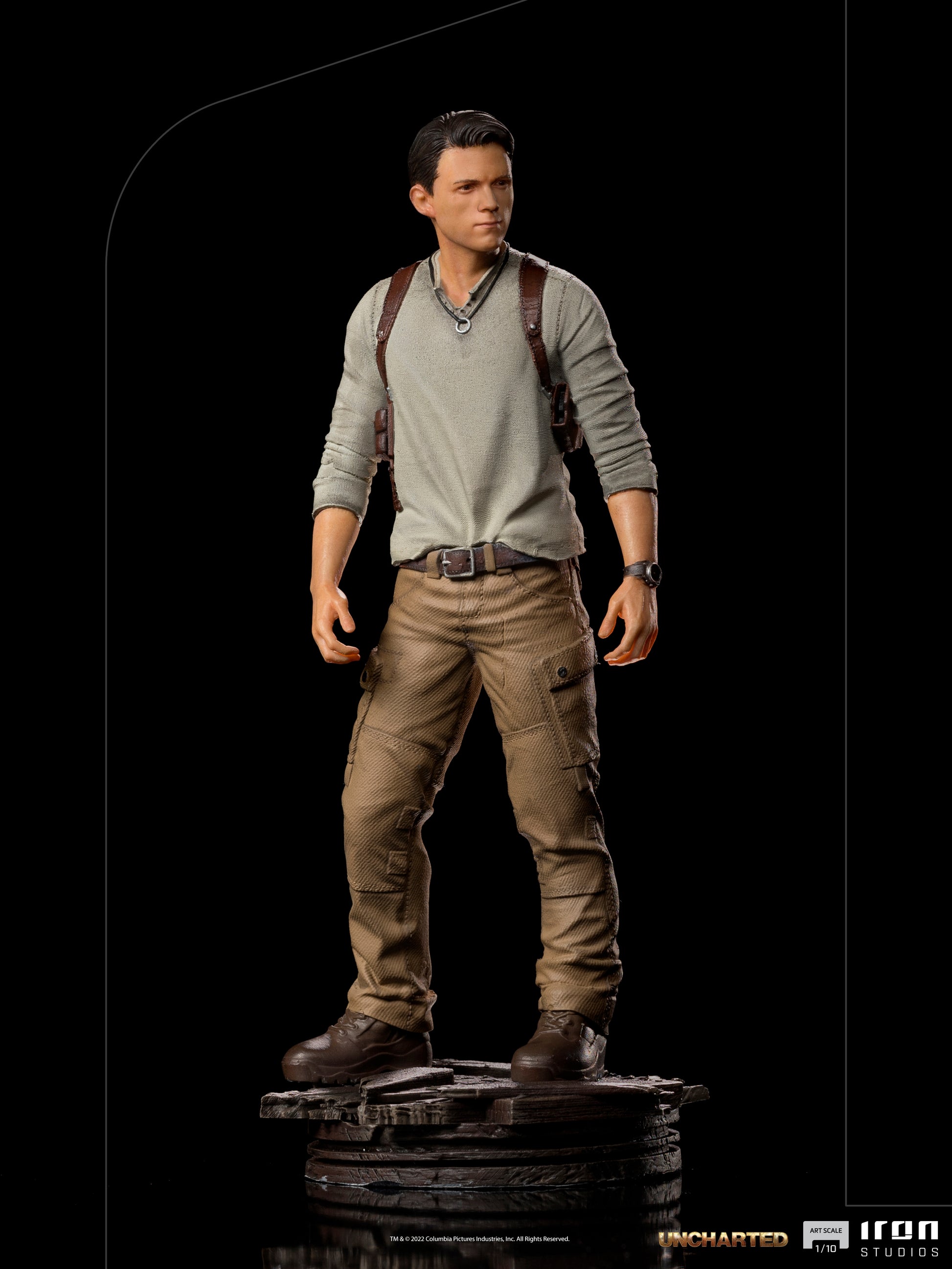 Nathan Drake Statue 1/10 (Uncharted Movie) - Collectiblix