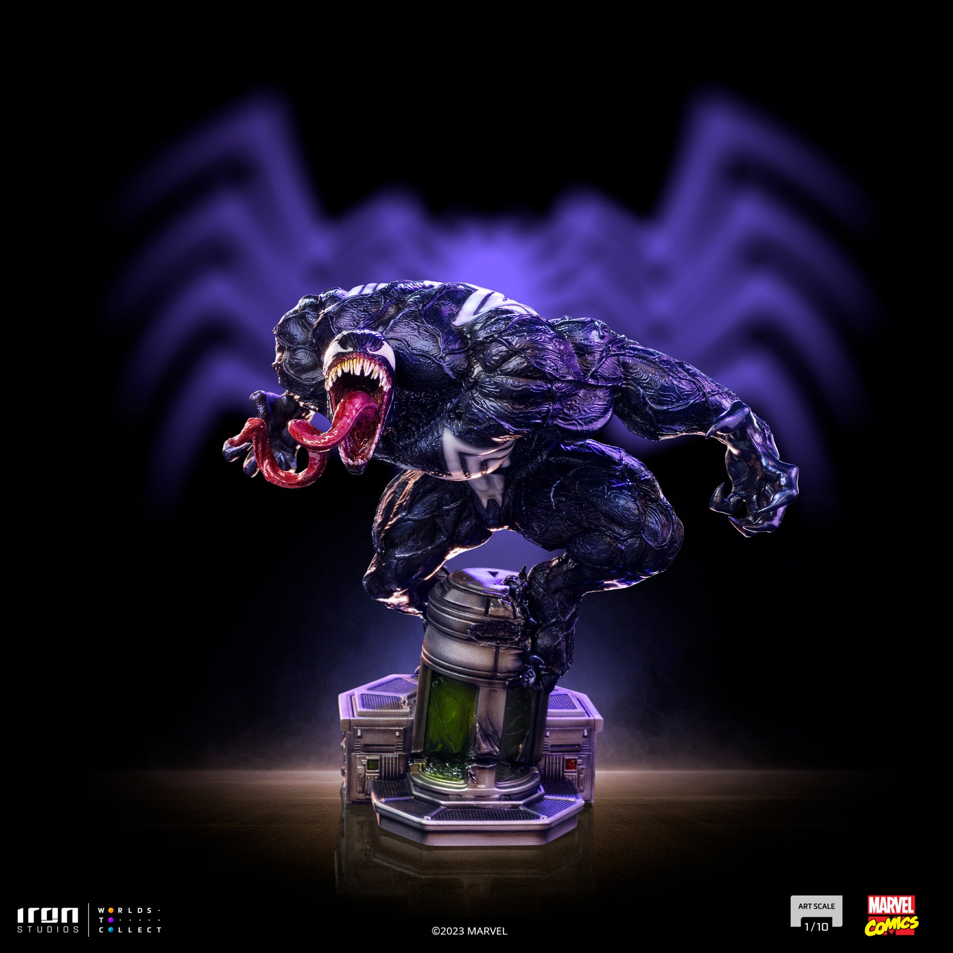 Venom Marvel Statue 1/10 (Spiderman Villains) - Collectiblix