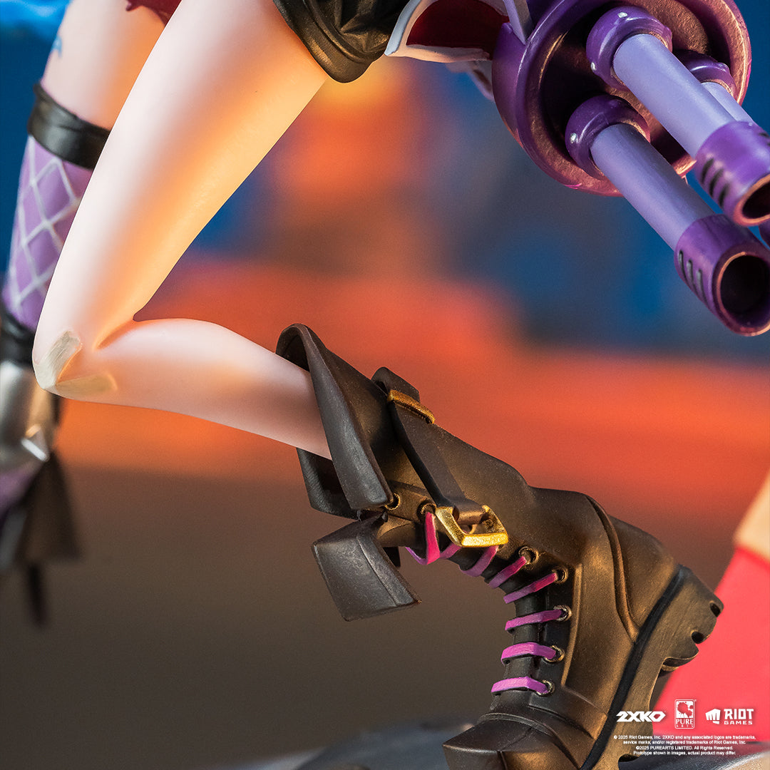 Jinx & Warwick Statue 2XKO League of Legends Pure Arts 1/10 Scale