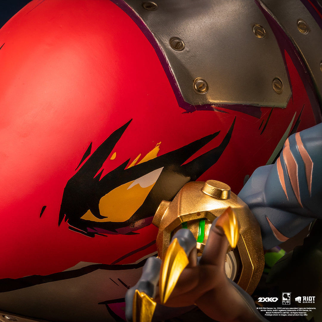 Jinx & Warwick Statue 2XKO League of Legends Pure Arts 1/10 Scale