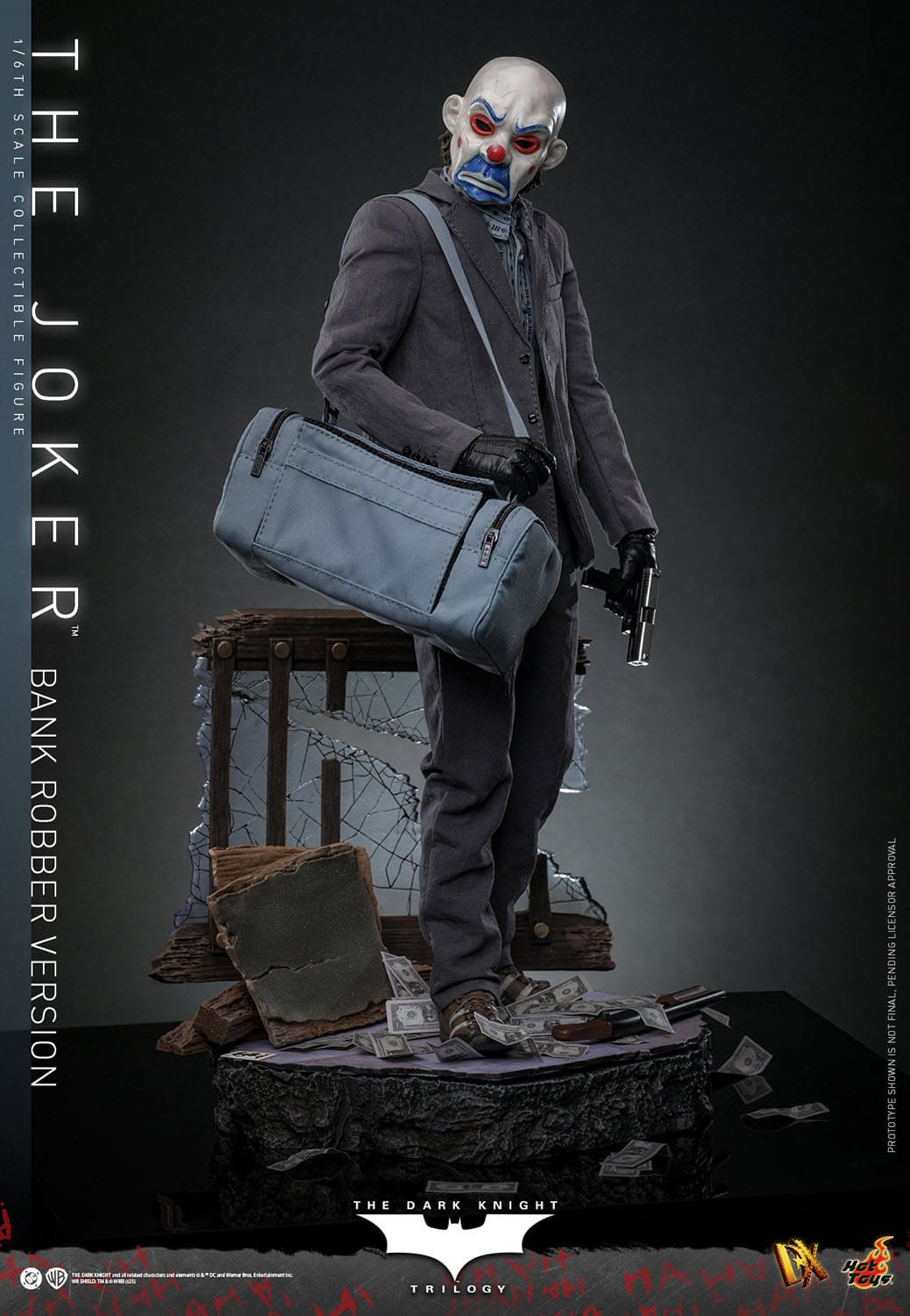 Joker Actionfigur DC The Dark Knight Figur von Hot Toys