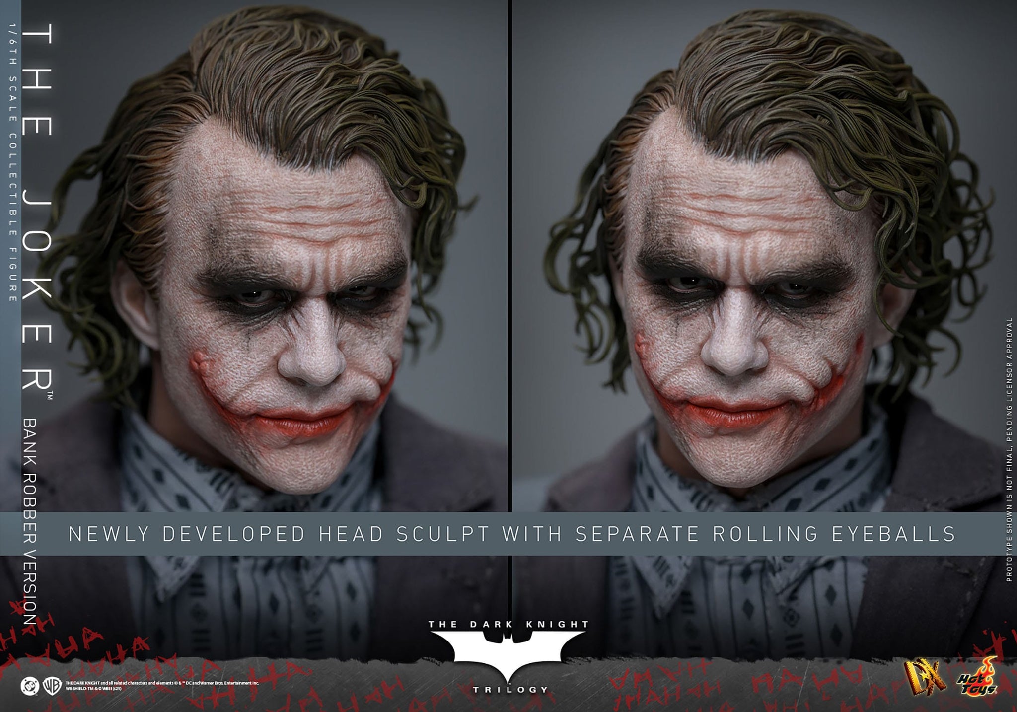 Joker Actionfigur DC The Dark Knight Figur von Hot Toys