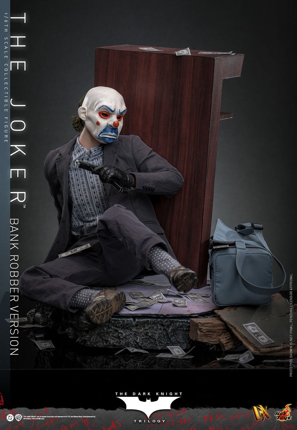 Joker Actionfigur DC The Dark Knight Figur von Hot Toys