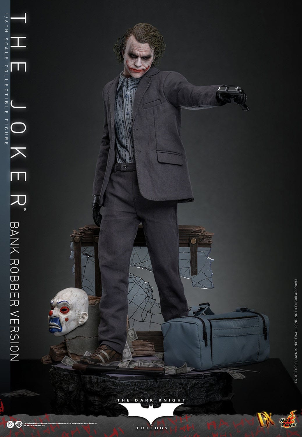 Joker Actionfigur DC The Dark Knight Figur von Hot Toys