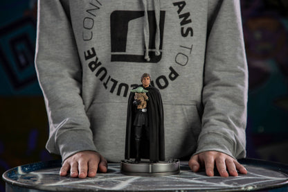 Luke Skywalker & Grogu Statue aus Star Wars The Mandalorian 1/10 Figur