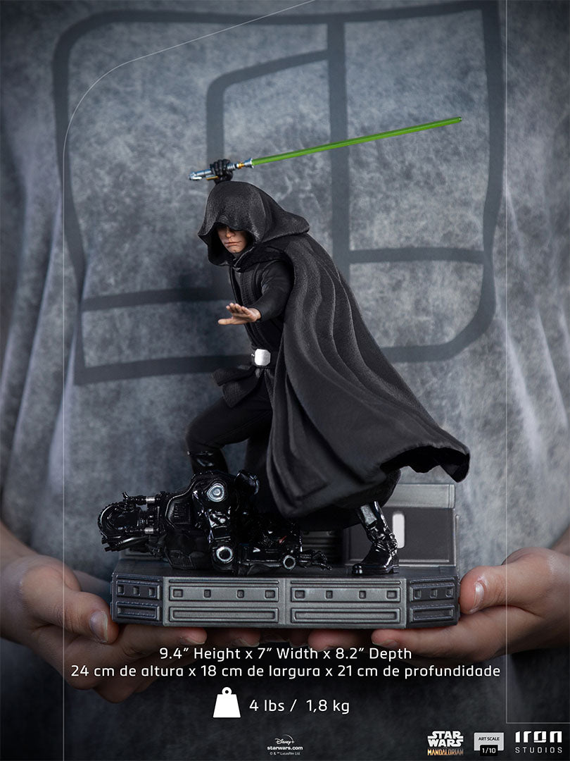 Luke Skywalker Combat Version Statue Star Wars Art Scale 1/10 Figur