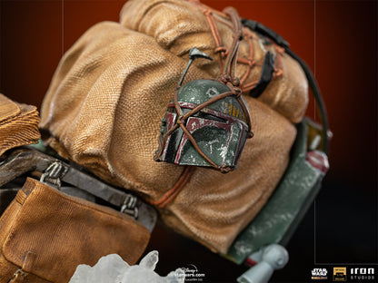 The Mandalorian on Speederbike Statue Star Wars Art Scale 1/10 Figur