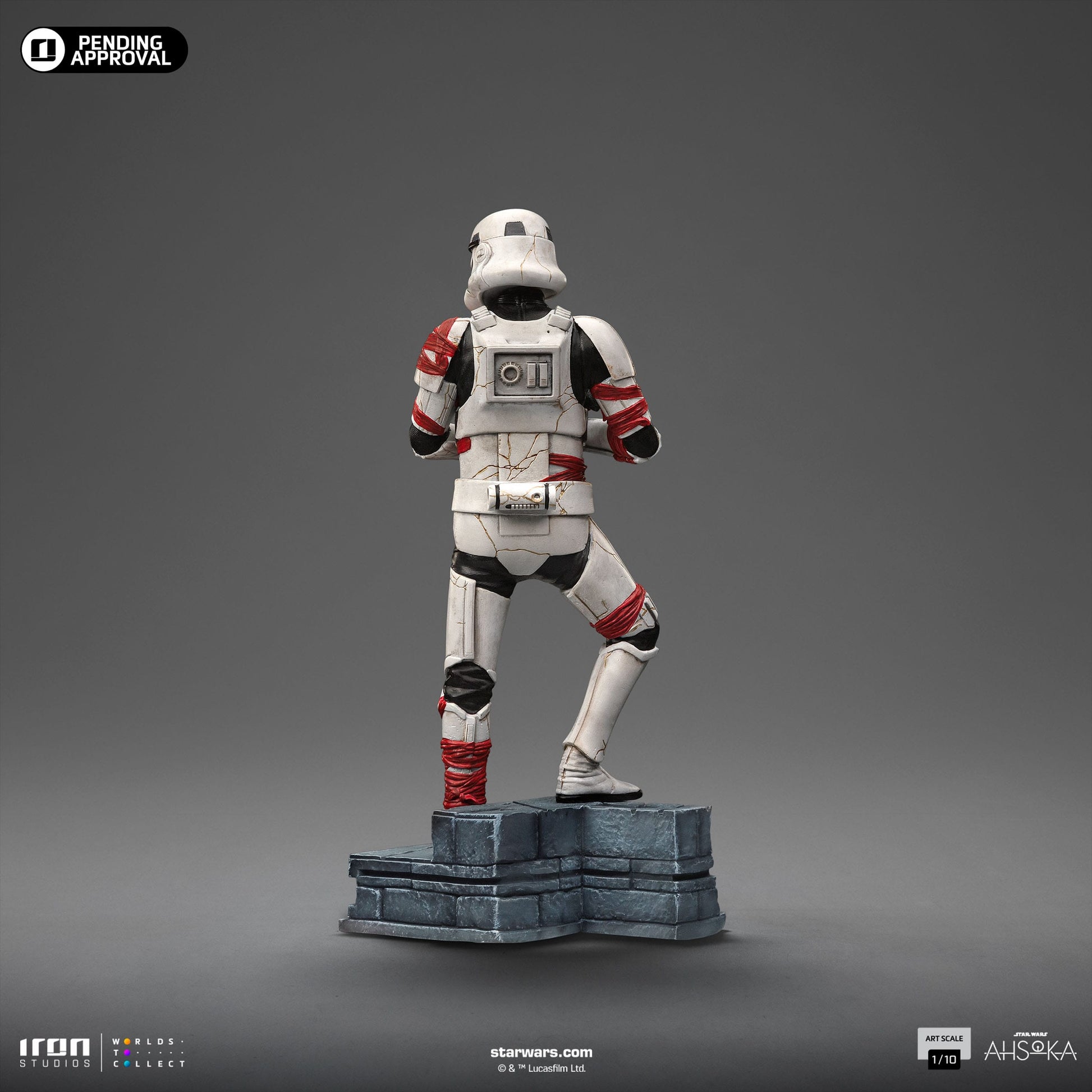 Night Trooper Statue Star Wars Ahsoka 1/10 Figur