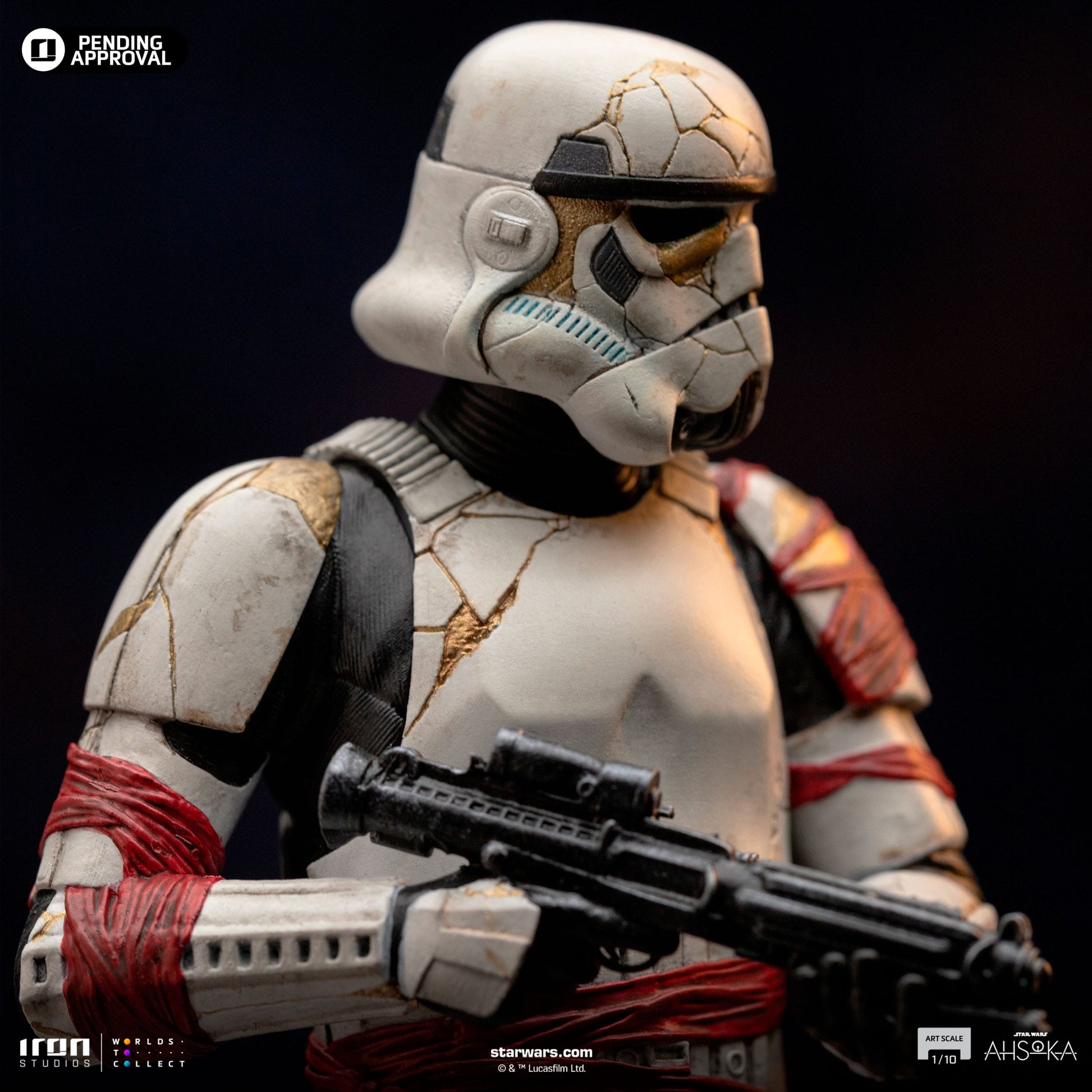 Night Trooper Statue Star Wars Ahsoka 1/10 Figur