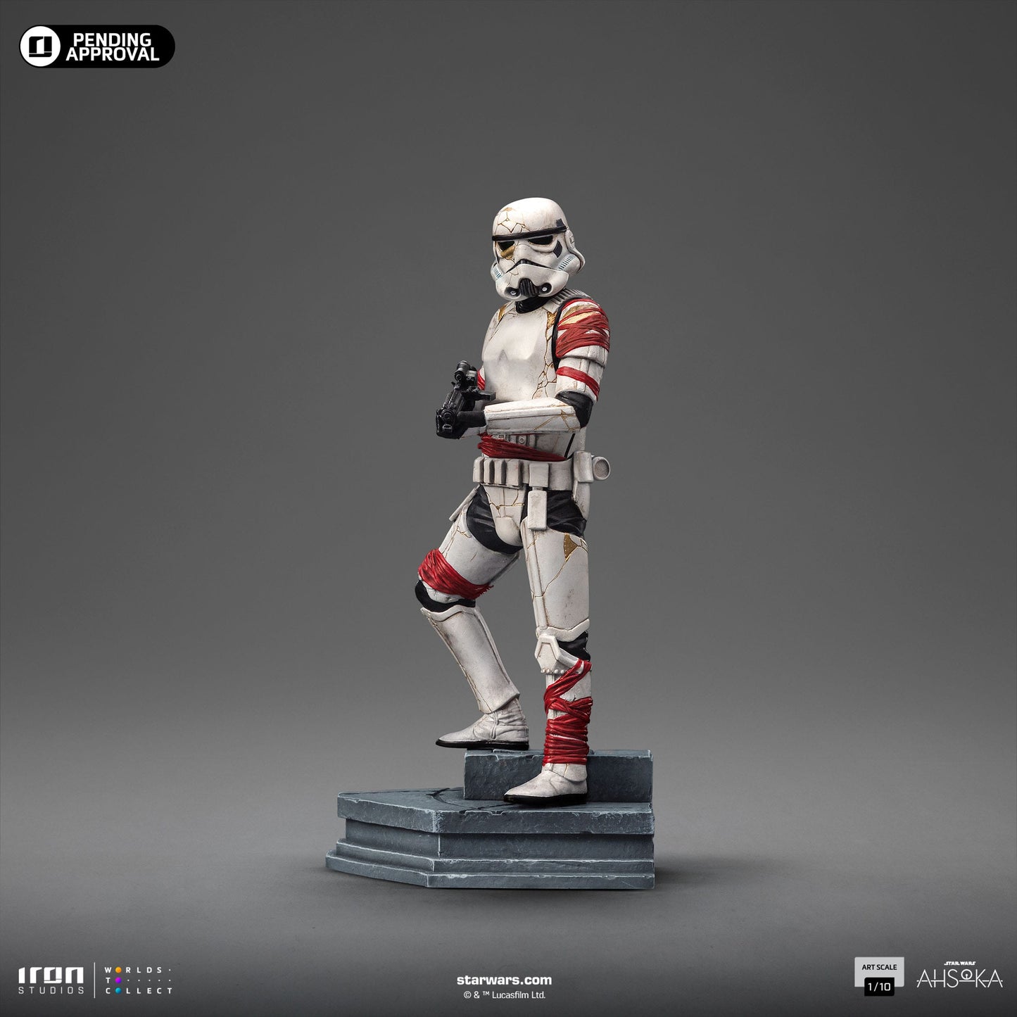 Night Trooper Statue Star Wars Ahsoka 1/10 Figur