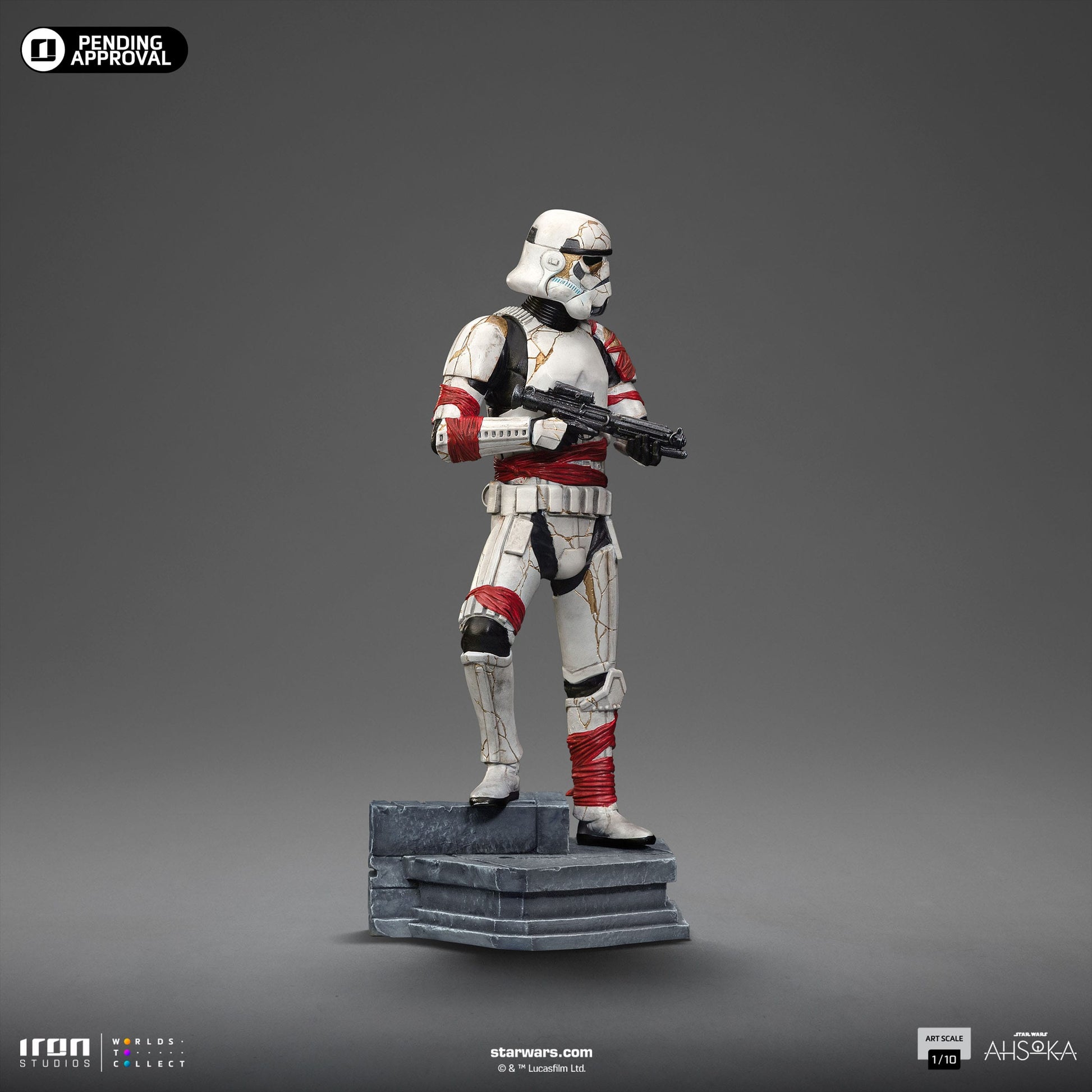 Night Trooper Statue Star Wars Ahsoka 1/10 Figur