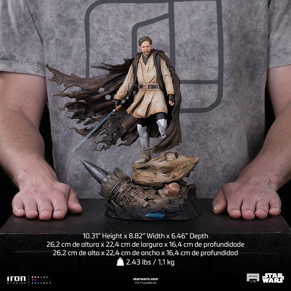 Obi Wan Kenobi Statue Star Wars Signatures Art Scale 1/10 Figur