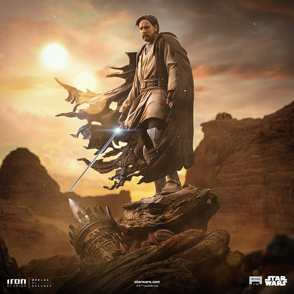 Obi Wan Kenobi Statue Star Wars Signatures Art Scale 1/10 Figur