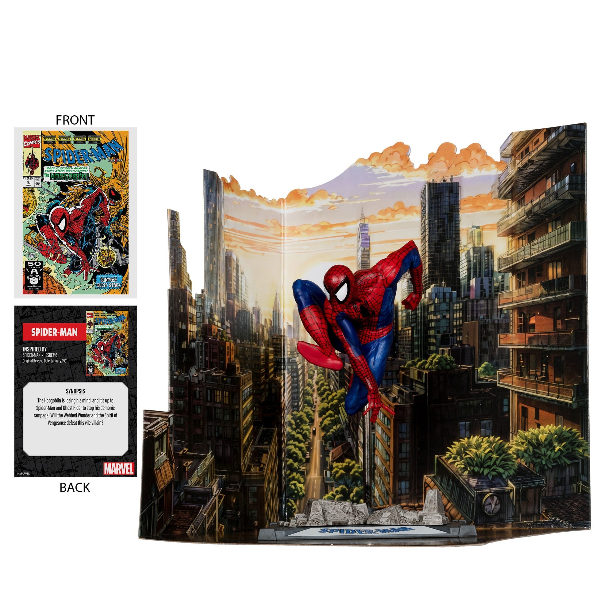 Spider-Man Statue Marvel Spider-Man#6 Figur von McFarlane Toys