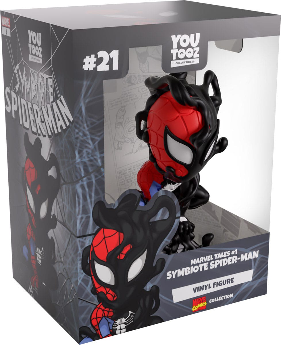 Spider-Man StatueSymbiote Marvel Vinyl Figur von YouTooz