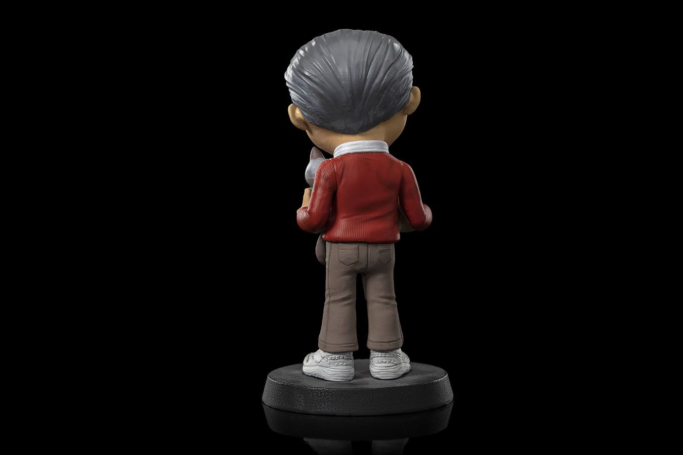 Stan Lee Figur mit Grumpy Cat aus Marvel - Minico Iron Studios