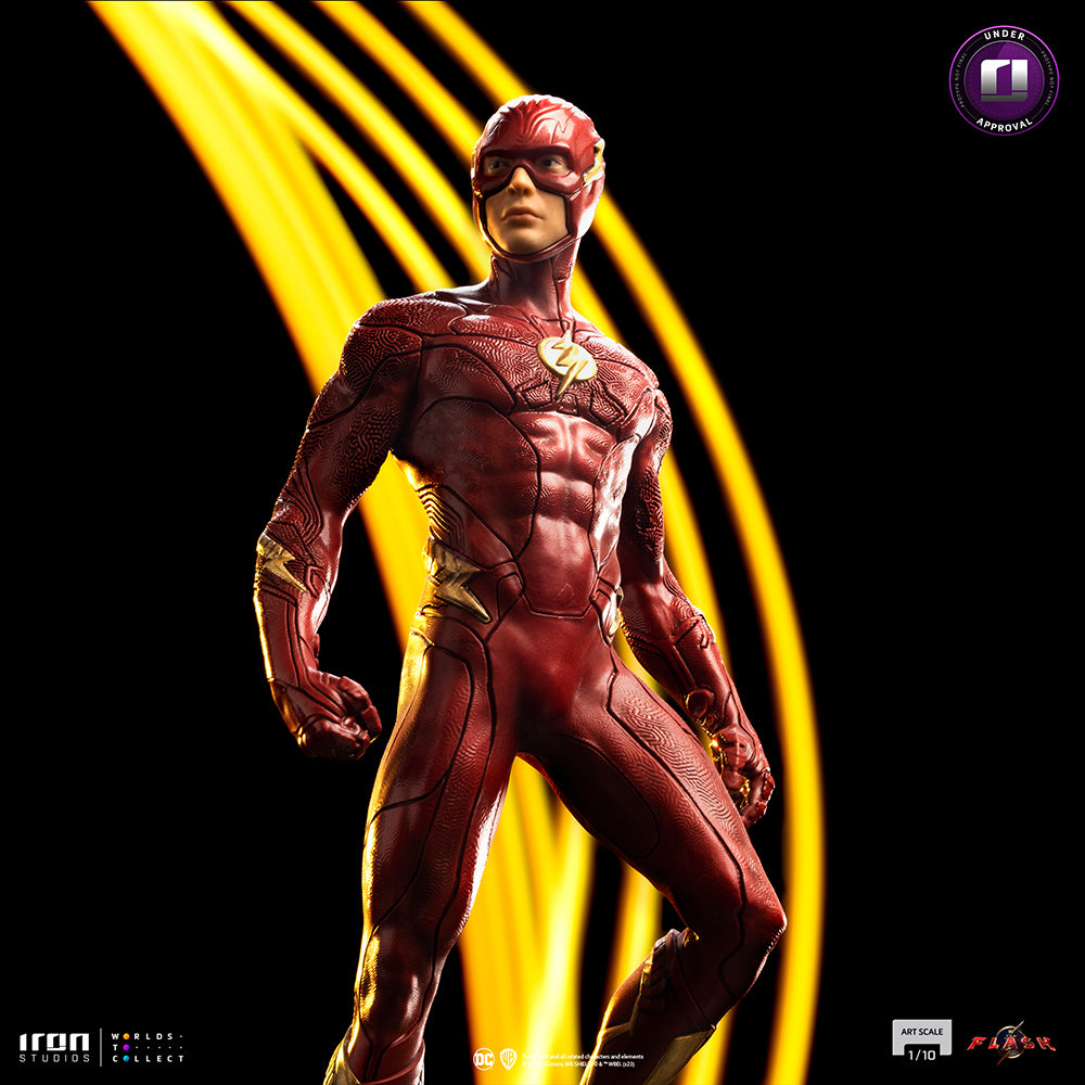 The Flash Statue DC Flash Movie Art Scale 1/10 Figur