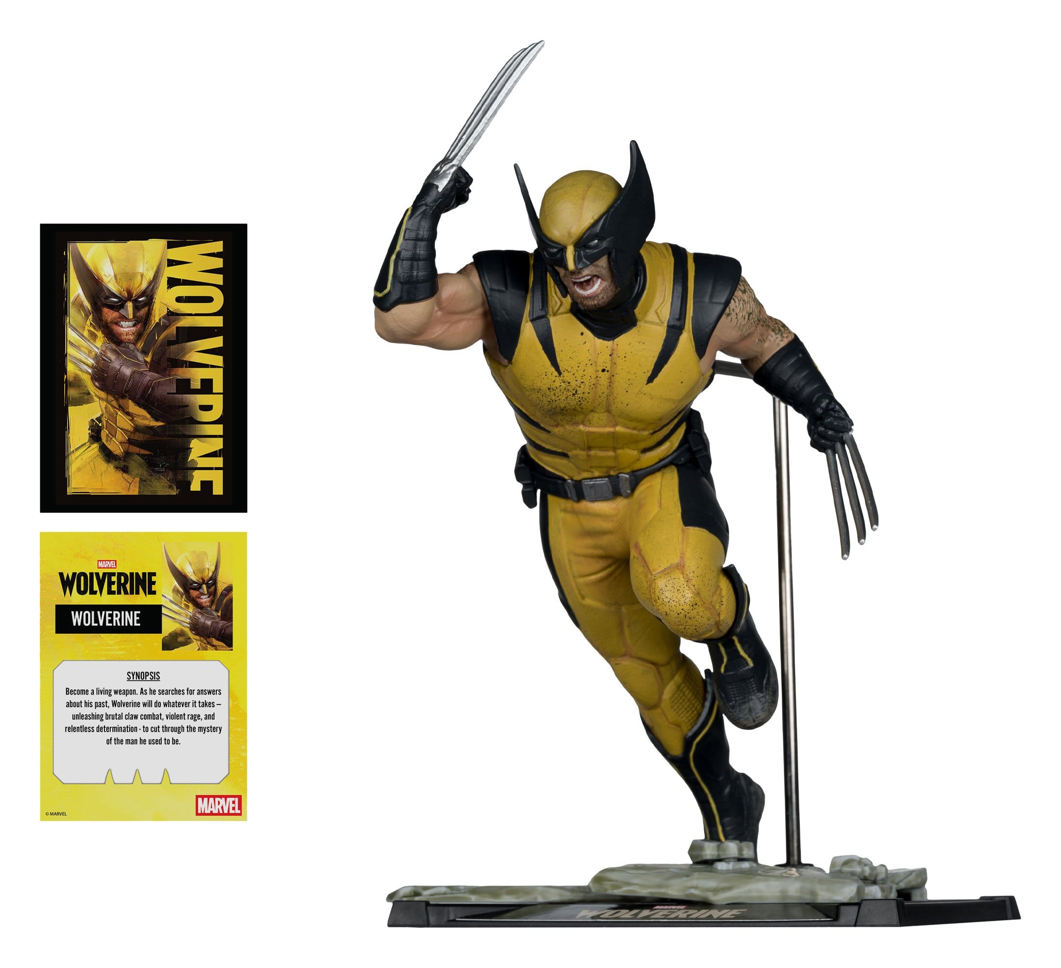 Wolverine Statue Marvel Wolverine PS Game Figur von McFarlane Toys